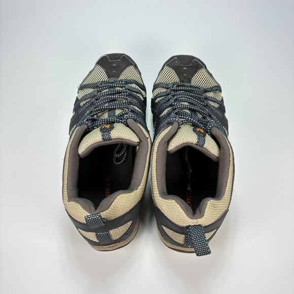 Merrell Mykos Dark Blue Tan Trail Outdoor Hiking Lightweight Shoes Men’s Size 11 - Picture 6 of 10